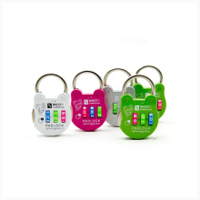 Travel Suitcase Luggage Security mini combination password padlock 3 digit